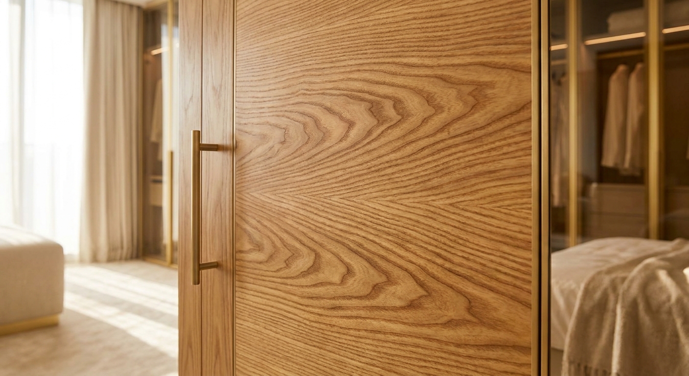 Premium Wood Veneers in High-End Interiors: Walnut, Macassar, Olive Ash – image 3