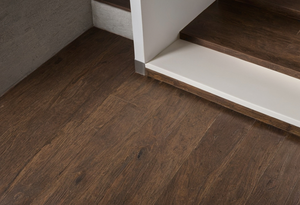 Luxury interior image showing A laminate flooring bid should list the scope homeowners can verify